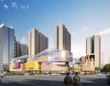 银泰红城6-9期占地255亩，规划建筑面积约80万平米，由银泰城（大型shoppingmall、风情商业街、星级酒店）、公寓、高层住宅等组成，将依托银泰购物中心，打造集休闲购物、餐饮娱乐、商务、住宅、星级酒店等于一体的衡阳华新地标性综合体；项目西临华新大道，南临祝融小学，西靠三江路，地处华新开发区核芯，周边市政生活配套完善，交通便利，名校教育资源丰富。