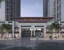 石门金港广场：临澧水河而建，公园环绕