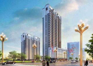 幸福公园项目位于桃源陬市镇上街3路车起点站旁
