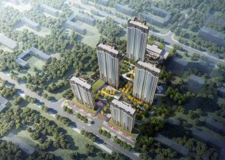 金科天宸项目位于常德市武陵区青年路与稻香路交汇处