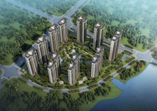 丽景湾项目位于常德市武陵区紫菱路与青杨路交会处