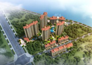 万阳和府项目位于石鼓区蒸湘北路269号雁栖湖畔（华源市场正对面）