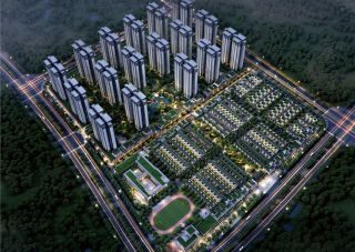 桃李江南项目位于耒阳市107国道（蔡伦科技园正对面）
