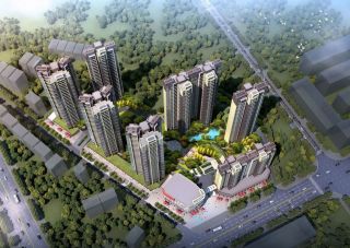 常盛文博苑项目位于常宁市南一环与西一环交汇处