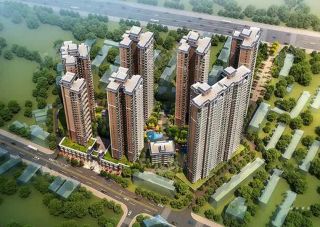 国明玺悦府项目位于郴州市国庆南路振兴桥头