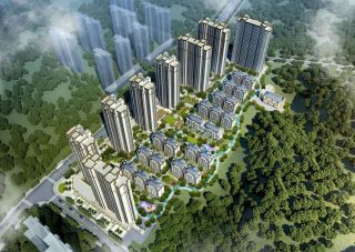 金色御园项目位于郴州市拥军路与寒溪路交汇处