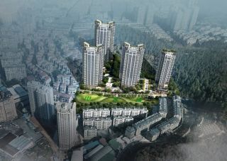 锦泰山水缘四期项目位于郴州市北湖区香花南路19号
