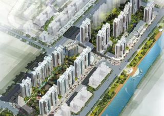 陶然北岸领秀资江项目位于益阳市资阳区沿江风光带北侧