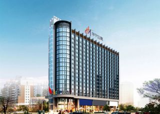 华宁公寓项目位于郴州市青年大道华宁春城中央广场旁边
