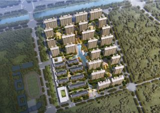 楚天都市&middot;润园项目位于荆州开发区红光路与幸福路交汇处