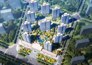 御景兰庭序项目位于沙北荆沙大道与同心路交汇处