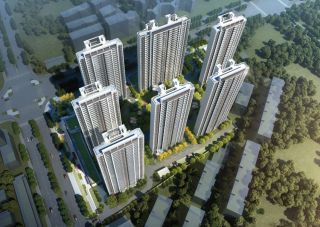 金科中梁博翠江樾项目位于沙市区江津路与武德路交汇处（万达旁）