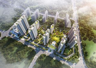 金投&middot;新城臻品项目位于松滋市金投桐乐湾商业广场对面