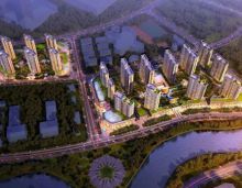 衡阳高新现代城位于蒸湘区陆家新区中央大道与临水路交汇处，占地面积：109333㎡，建筑面积：约42万㎡。项目分为一、二两期，位于中心大道两侧。