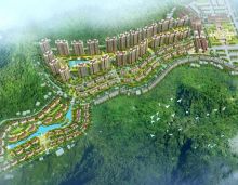 锦绣南山项目占地512亩，总建筑面积约37万平方，分三期开发，拟建揽峰高层、亲水叠墅、独栋别墅、商业广场、酒店等，是南岳一个集居住、休闲娱乐为一体的综合性项目。