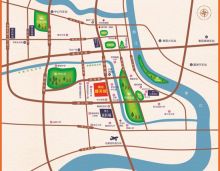 博达晴天悦位于雁峰区蒸湘南路111号（衡阳碧桂园正对面），总建筑面积约19万方，小区自带8500平米商业综合体。项目地理位置优越，紧邻香江百货、步步高，火宫殿，红星美凯龙等；