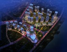 中泰&bull;财富湘江项目总占地206.55亩，总建筑面积63万㎡。项目紧邻长江南路、滨江南路两大城市干道，介于四桥，六桥两大城市主大桥之间，占两桥桥头堡之位，交通快捷，出行方便