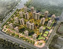 津桥华府位于天元炎帝大道与栗合路交汇处（二中附小正对面），总占地9.2万方，总建筑面积25.8万方，容积率2.8，建筑密度约26.75%，绿化率高达35%，一共有17栋住宅、3栋集中商业及二期沿街商业街，分为两期开发，项目地块呈正方形。