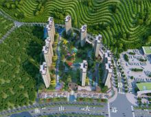 广平盛世约40亩中心花园，把家安在公园里，坐拥自然生态风光，纯粹天然氧吧。漫步社区，享诗意生活的惬意从容。800米夜光跑道，肆意挥洒汗水，篮球场、羽毛球场全为草坪设计，方便业主业余休闲运动。内外双公园，能够满足家人们的休闲、健康、健身、娱乐的多重需求。