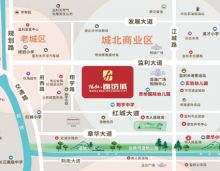 枫红&middot;锦绣城是由湖北枫红置业有限公司打造的城市中芯地段迭代小高层精品项目，项目地处监利大道与江城路交汇处（百晟广场西侧），翔宇中学北侧。项目位居城北核芯商业生活圈，举步即达交通枢纽城市客运站、公交车运营中心；乐享城北醇熟百晟生活购物商圈、太平洋汽车城、明州家具广场、华中农商城等多元化商业配套