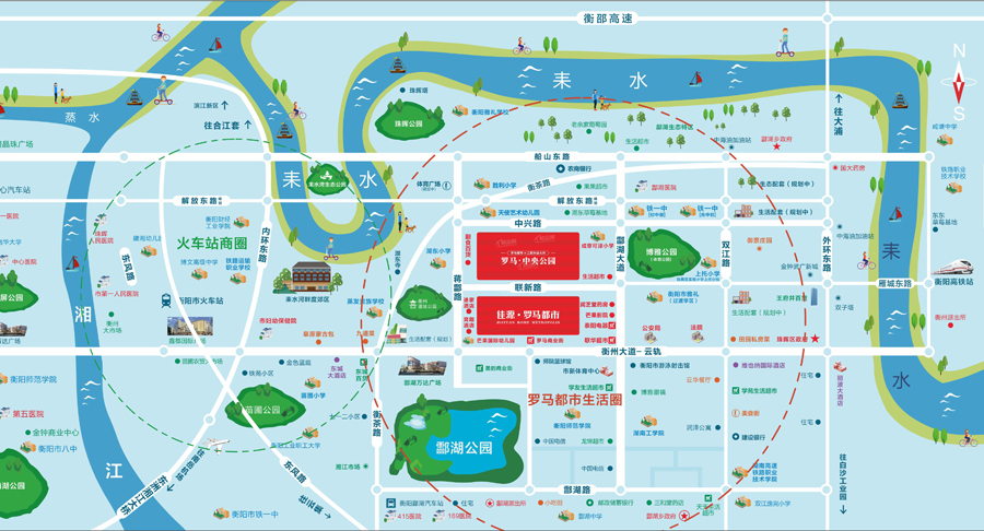 衡阳市佳源酃湖都市位于珠晖区衡州大道市体育馆斜对面,咨询电话4000-736-088转1103,总占地515亩,有关衡阳佳源酃湖都市​楼盘房价,位置,户型图及相关评价等详情尽在好房汇
