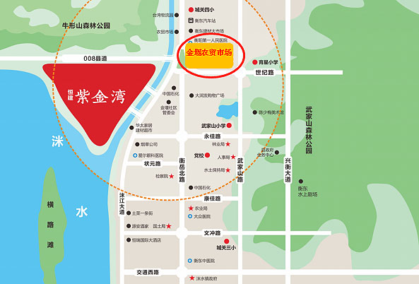 衡东县​恒建紫金湾位于衡东城关镇洣江大道金堰广场西侧,咨询电话4000-736-088转1801,项目占地232亩,有关衡东县​紫金湾房价,位置,户型图及相关评价等详情尽在好房汇