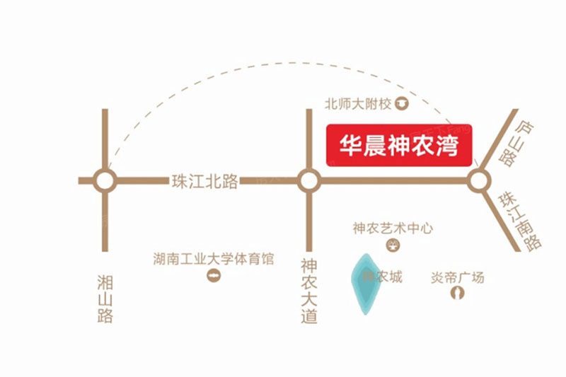 株洲市华晨神农湾位于珠江北路和庐山路交汇处,咨询电话4000-736-088转2241,建筑面积37万㎡,有关株洲华晨神农湾楼盘房价,位置,户型图及相关评价等详情尽在好房汇