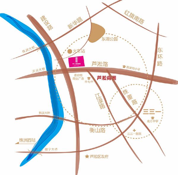 株洲宝江南城首座位于芦淞芦淞路110号(曼哈顿商业广场斜对面),咨询电话4000-736-088转2108,占地面积1.6万㎡,有关株洲宝江南城***楼盘房价,位置,户型图及相关评价等详情尽在好房汇