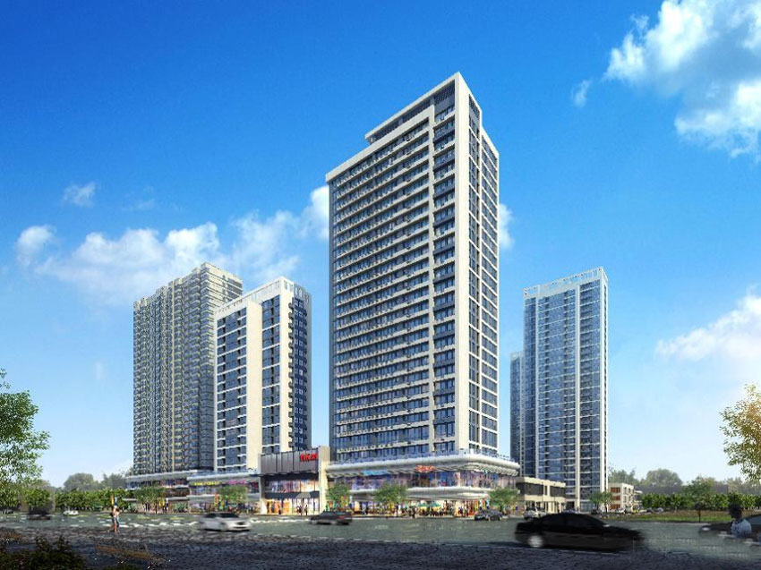 常德市城投新熙里二期位于常洞庭大道与朝阳路交汇处,占地面积18802.3㎡,建筑面积50014.18㎡,容积率2.66,人车分流设计,开发商:常德市天源住房建设有限公司