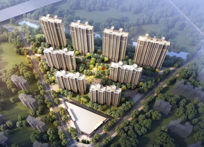 荆州市华夏沁园楼盘位于荆州徐桥路与杨泗路交汇处,由八栋高层住宅建筑和一栋邻里中心组成,小区占地面积3.84万平米,建筑面积约12.3万平米,开发商是荆州市荆堤房地产综合开发有限公司