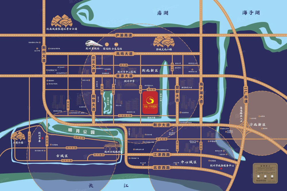 荆州清能学府花园位于荆州区太湖港北路和东桥路交汇处(荆州中学对面),建筑面积174364.49㎡,占地面积41121.3㎡,包含高层住宅,合院别墅,商业等多元化产品形态,开发商是荆州清能置业有限责任公司