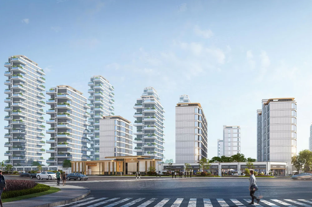 荆州东泰观云楼盘位于沙市区红门路与荆沙大道交叉口吾悦广场旁,项目总用地面积41137.11㎡,总建筑面积约9.4万方,由9幢花园洋房,6幢生态四代组成,容积率1.8,开发商是荆州市旭泰房地产开发有限公司