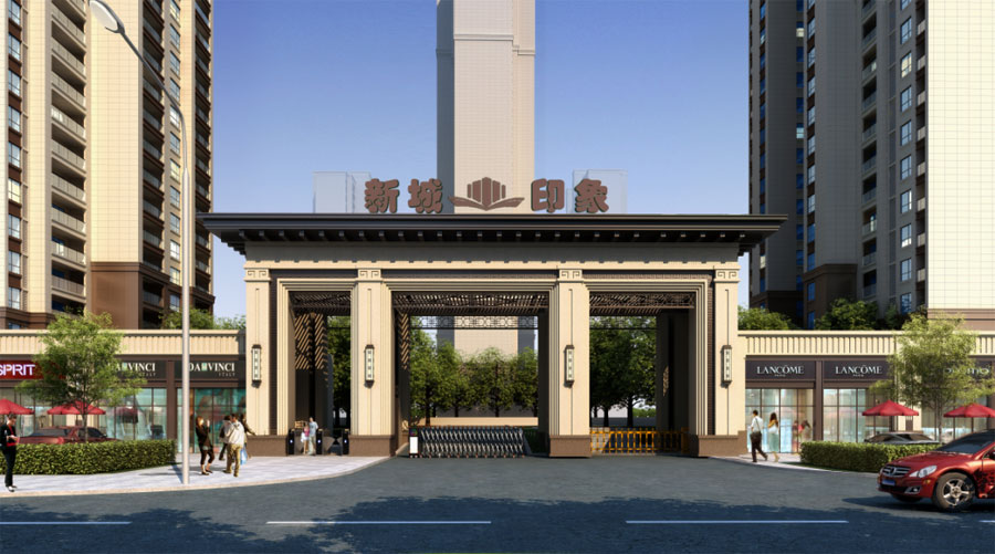 松滋金投新城印象位于松滋市高成初级中学对面,小区占地面积约6.6万㎡,建筑面积约15.6万㎡,容积率2.0,开发商是湖北松滋金投置业有限公司