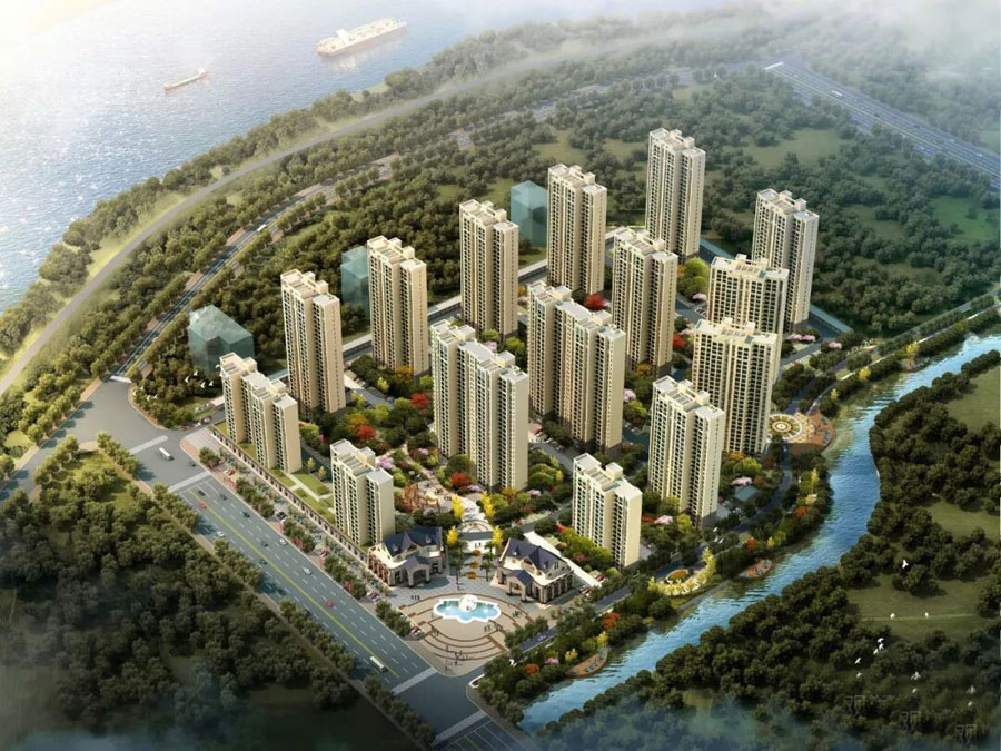 江陵观澜领秀城位于江陵县中兴路(县一中斜对面),总用地面积63244.88 平方米,总建筑面积220656.39㎡,绿地率30.34%,规划总户数1100 户,开发商是江陵县领秀置业有限公司